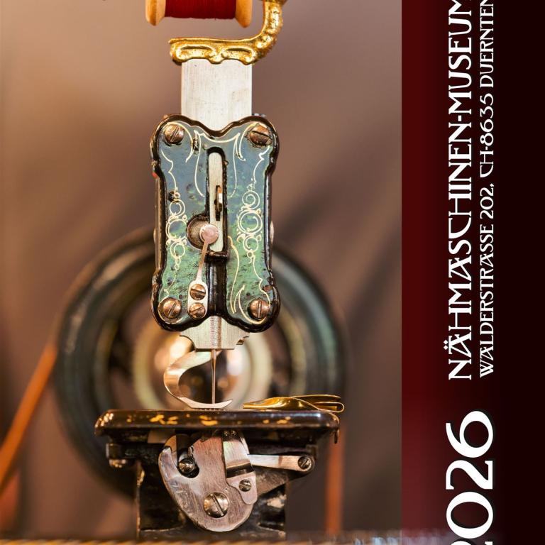 kalender 2026-Nähmaschinen-Museum Titelbild